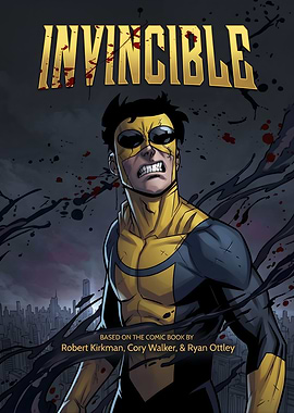 Invincible Mark Grayson Comic Book Cover