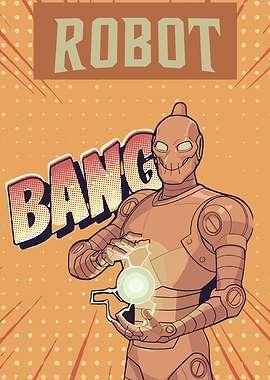 Robot with Energy Ball