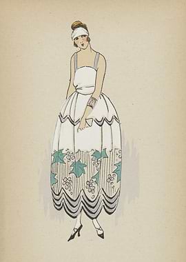 Art Deco Fashion Illustration