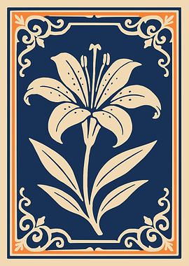 Elegant Lily Floral Design