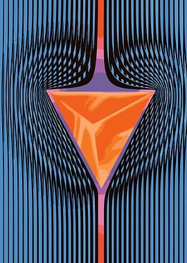 Abstract Geometric Flow Art