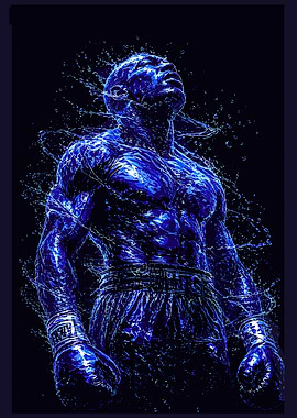 Boxer Made of Water
