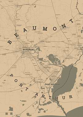 Beaumont and Port Arthur, Texas