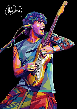 John Mayer Playing Guitar