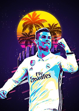 Cristiano Ronaldo Retro Pop Art