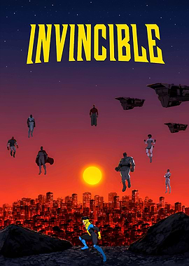 Invincible Comic Book Poster