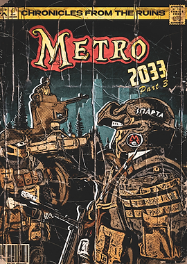 Metro 2033 Comic Cover Art