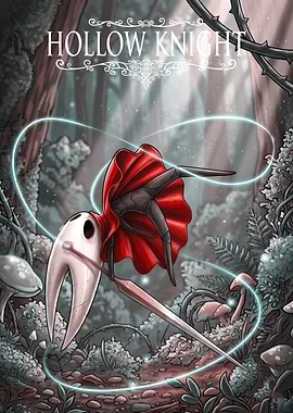 Hollow Knight Hornet Artwork