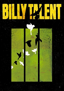 Billy Talent Birds Flying Poster