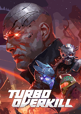Turbo Overkill Game Art