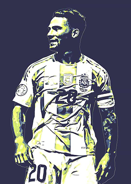 Football Player Alexis Mac Allister