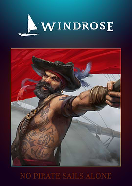 Windrose Pirate Game Art