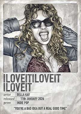 Bella Kay Indie Pop Album Art
