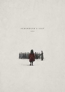 Schindler's List ~ Movie Poster
