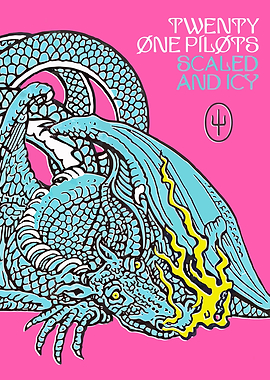 Twenty One Pilots Scaled and Icy Dragon