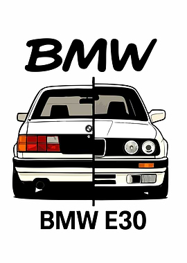 BMW E30 Split View
