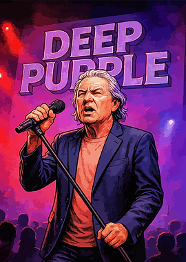 Deep Purple Singer Performing