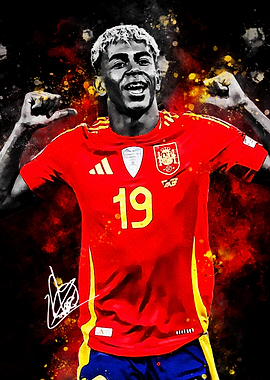 Lamine Yamal Celebration