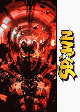 Spawn Comic Book Cover
