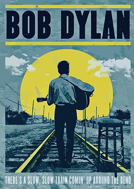 Bob Dylan on Train Tracks