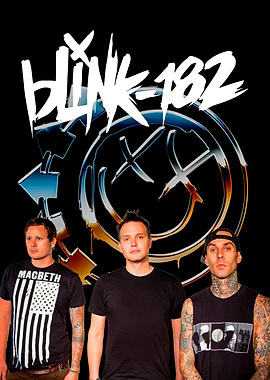 Blink-182 Band Members and Logo