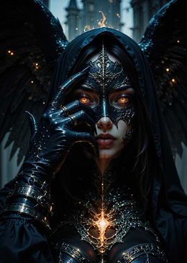 Mysterious Angelic Figure