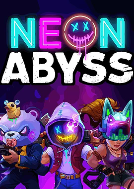 Neon Abyss Game Art