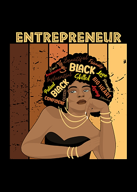 Black Entrepreneur Woman