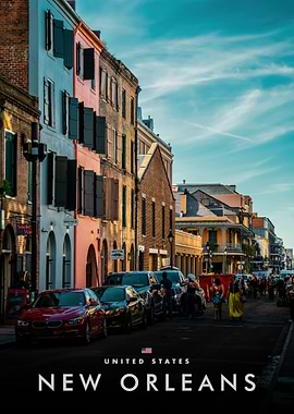 New Orleans Street Scene