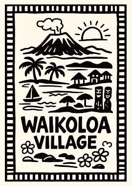 Waikoloa Village Hawaii Wall Art
