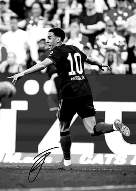 Football Player J.Musiala10 Celebrating