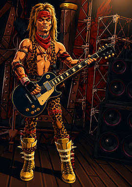 Izzy Sparks with Leopard Print