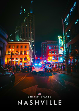 Nashville at Night