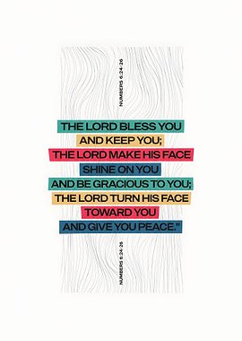 Aaronic Blessing - Numbers 6:24-26
