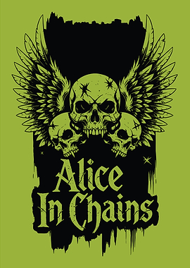 Skulls In Chains and Wings