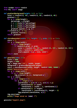 Python Abstract AlgoArt