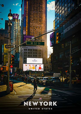 New York City Street Scene