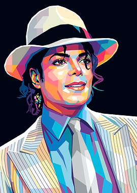 Michael Jackson Pop Art Portrait
