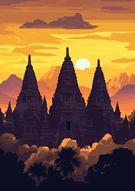 Prambanan Temple Yogyakarta Indonesia