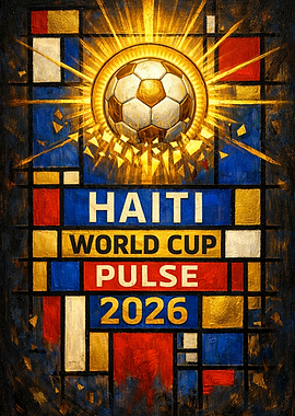 Haiti World Cup Pulse 2026 Art
