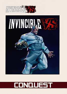 Conquest Invincible vs Game Poster