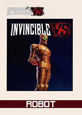 Robot Invincible vs Game Poster