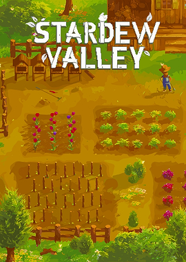 Stardew Valley Farm Scene