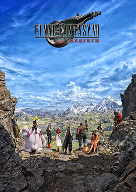 Final Fantasy VII Rebirth Poster