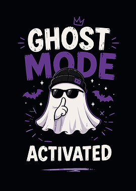 Ghost Mode Activated Funny Ghost