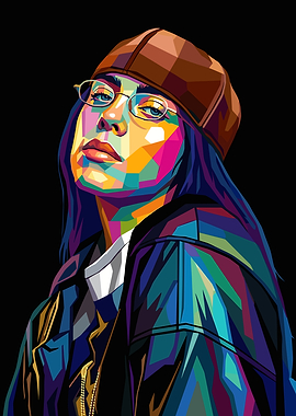 Billie Eilish Pop Art