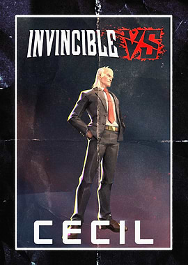 Cecil Invincible vs Game Poster