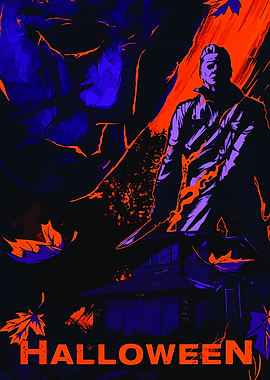 Michael Myers Halloween Poster
