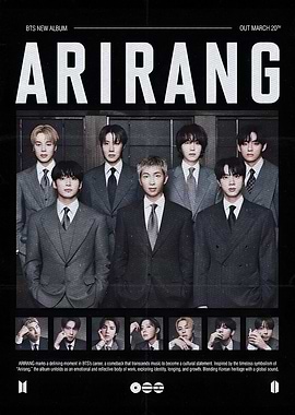 BTS 'Arirang' Album Poster