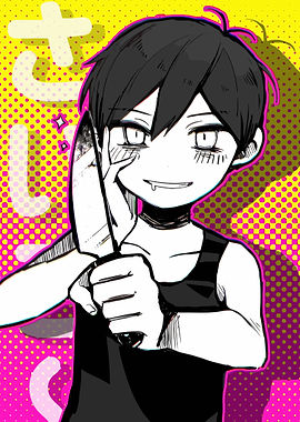 OMORI Character Aesthetic – Modern Anime Portrait